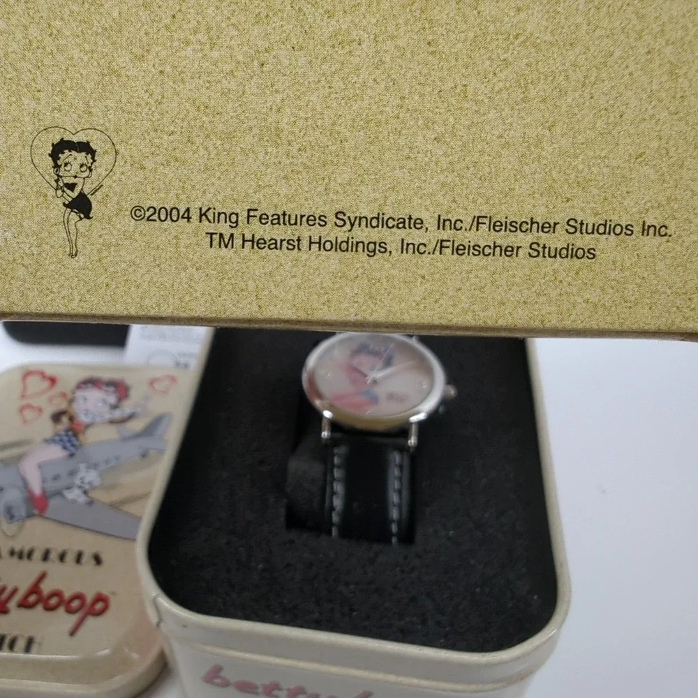 Glamorous Betty Boop Watch‎ Patriotic New In Box Watch Vintage Very Rare!